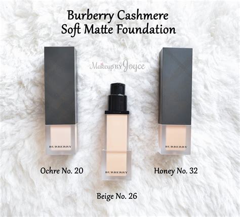 Swatches + Review: Burberry Cashmer